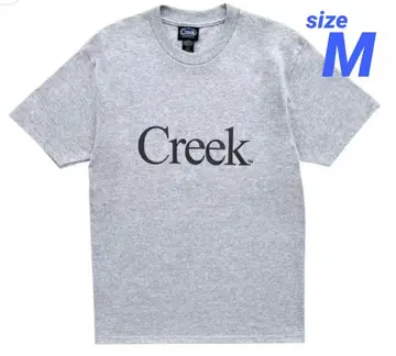 Creek Angler's Device 그레이 Logo 티셔츠 로고