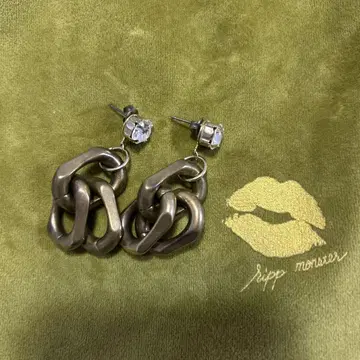 ripp monster 체인 귀걸이