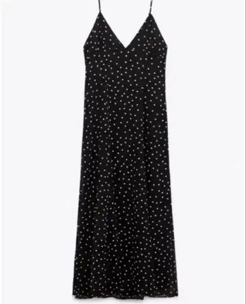 ZARA 폴카 도트 프린트 원피스 S