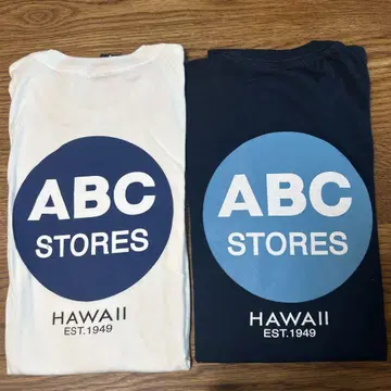 ABC STORES 반팔 티셔츠 2매 세트