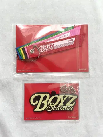 SixTONES BOYZ 첫회 구매 혜택 키링