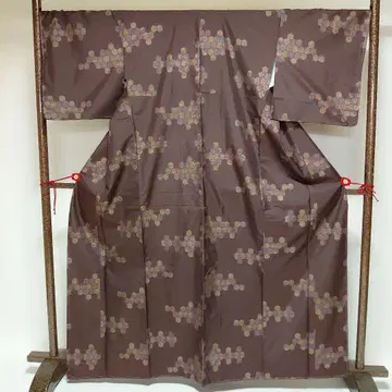 혼바 오시마 명주 산호 염색 보라색 거북이 등껍질 패턴