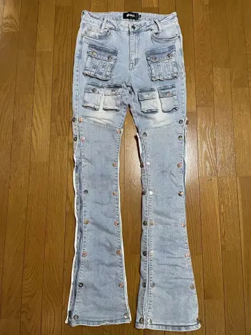 GUAPI STACKED PREMIUM DENIM 데님 팬츠 W32