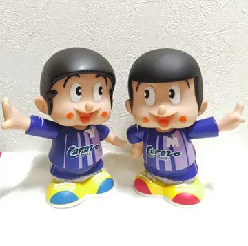 얀보 마보 마스코트 인형 저금통 세레소 오사카