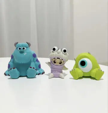 디즈니 몬스터 주식회사 마스코트 전 3종 컴플리트