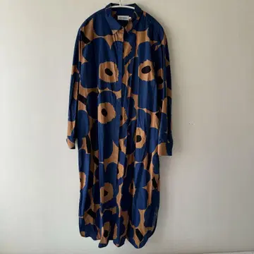 marimekko UNIKKO 셔츠 원피스