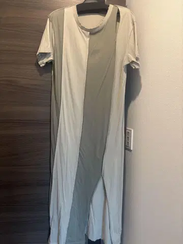 PERVERZE 반팔 롱 원피스 2021 ss