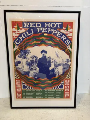 RED HOT CHILI PEPPERS 포스터 2023