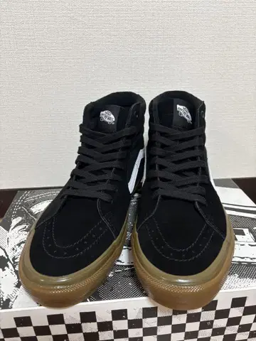 새상품 US 규격 검솔 VANS Skate SK8-Hi 반스