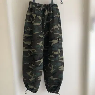 SEA 카모 패턴 워크 팬츠