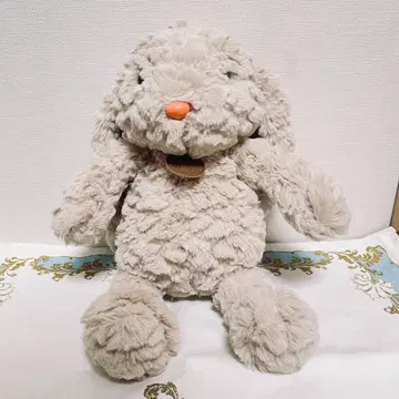 토끼 토끼 봉제 인형 베이지 푹신푹신
