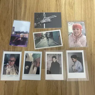 [공식] GDRAGON 포토 카드 8매 모음