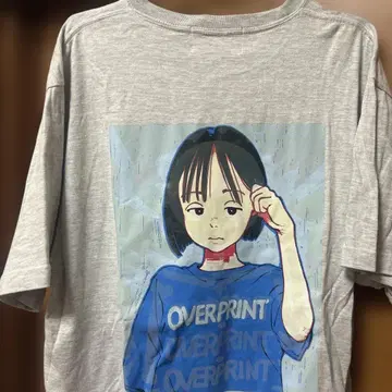 overprint 티셔츠