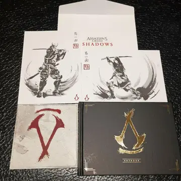 ASSASSIN'S CREED SHADOWS 아트북 엽서 지도