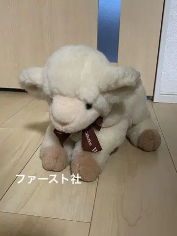 쇼와 레트로 퍼스트사 양 봉제 인형 울