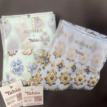 KUNIKA Tabio 양말 2세트 쿠니카 타비오 아이싱 쿠키