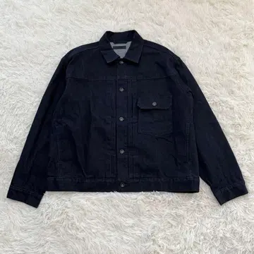 유니클로 1st type 데님 자켓 XL 인디고