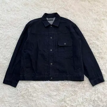 유니클로 1st type 데님 자켓 XL 인디고