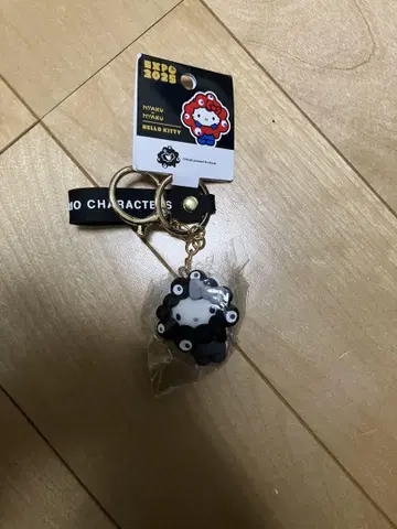 새상품 블랙 미야쿠 코스프레 키링 키티