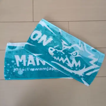 MAN WITH A MISSION 타월 톡톡 사이다 mwam 스카이블루
