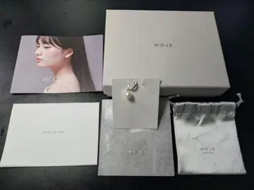 WOJE  Lily 귀찌 (한쪽 귀만) 실버 색상 담수 펄