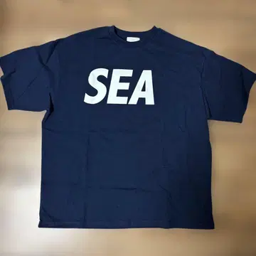 [ WIND AND SEA ] SEA S/S Tee NAVY 사이즈 XL
