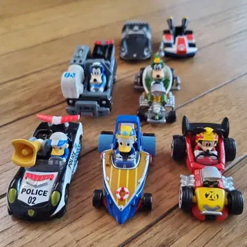 디즈니 토미카 6대 미키마우스와 로드 레이서즈 드라이브 세이버