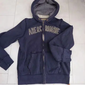Abercrombie&Fitch 아바클로 후드티 네이비 빈티지
