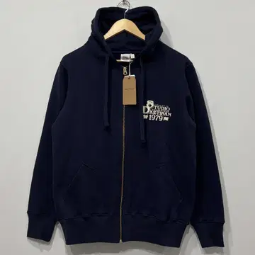 새상품 Studio D'ARTISAN 프린트 스웨트 지퍼 후드티 L