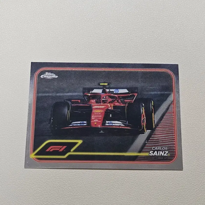 2024 F1 Topps Ferrari Carlos Sainz Card #f1,#페라리,#사인츠