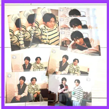 에이트피스 8P 브로마이드 에노키 준야 노가미 쇼 쇼핑 페어 특전 10매