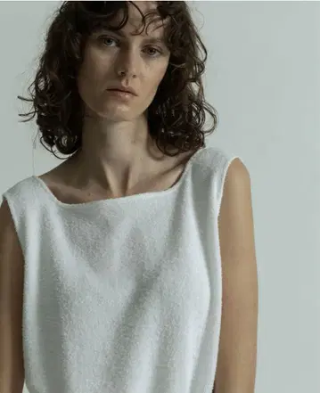 BIYOMA LOOP JERSEY NO SLEEVE TOPS