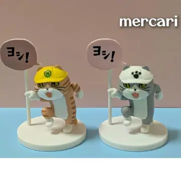 가챠 일하는 고양이 요시 2세트 a