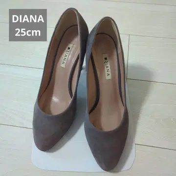 [새상품급] 다이애나 DIANA 하이힐 펌프스 스웨이드 그레이 25cm