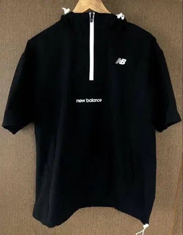 New Balance 골프 반팔 풀오버 후드티