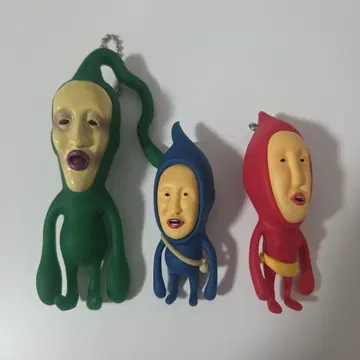 코비토즈칸 실리콘 마스코트 3개 세트