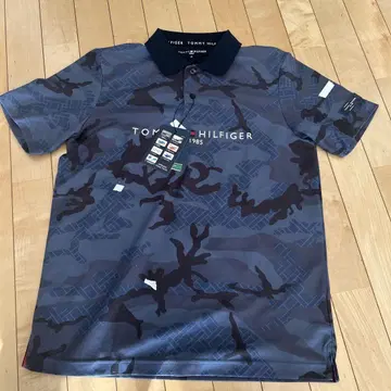 TOMMY HILFIGER 카모 패턴 골프 셔츠