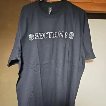 SECTION 8 티셔츠 블랙 NYHC XL