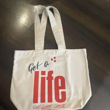수회 사용 Get a life 토트백