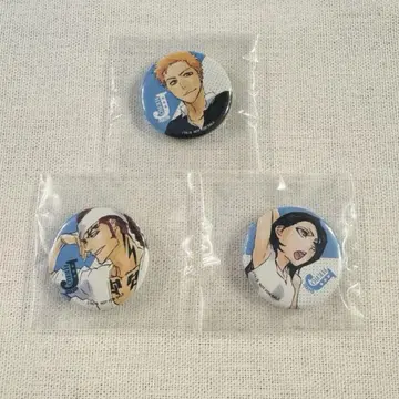 BLEACH 캔뱃지 쿠로사키 이치고 쿠치키 루키아 아바라이 렌지 점프샵