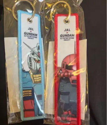 JAL GUNDAM 플라이트 택 2세트 미개봉 새상품