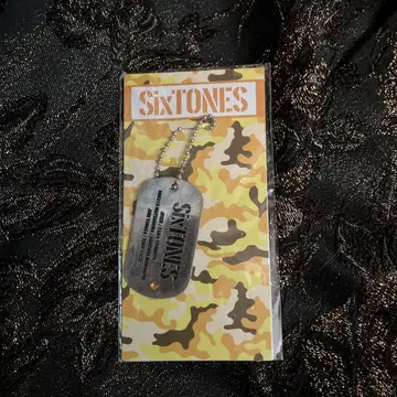 SixTONES 소년들 도그택 키링