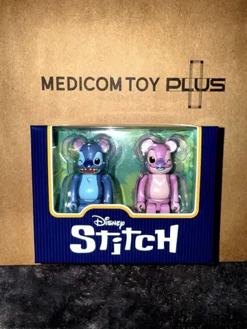BE@RBRICK STITCH & ANGEL 2PCS SET