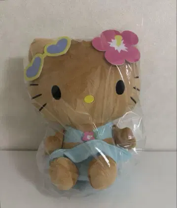 헬로키티 L 봉제 인형 일광화상 갸루 Ver.