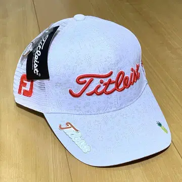 Titleist (타이틀리스트) 트로피컬 디자인 골프 캡 white