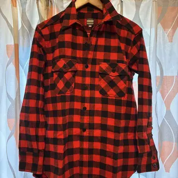 MOMOTARO JEANS 플란넬 셔츠 체크 무늬
