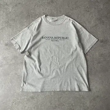 90s banana republic 'LOGO' S/S T-shirt