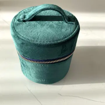 LA MER 에메랄드 그린 벨벳 파우치