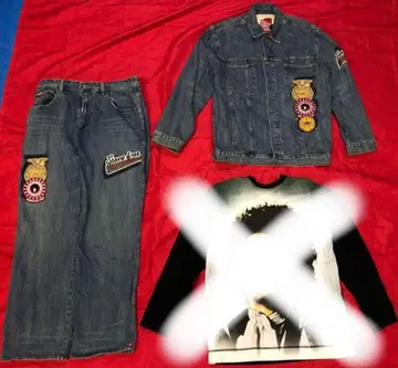 Ecko Unltd. 지미 헨 데님 셋업 XL 상하의