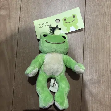 개구리 피클스 레인보우 키링 한국 베이직 옐로우 그린 그린